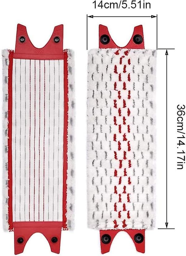 Erstatningsmoppehode Erstatning Mikrofiber Mopp Refillhoder Mopp Spray Moppehode Flat Moppeklut for Vileda UltraMax