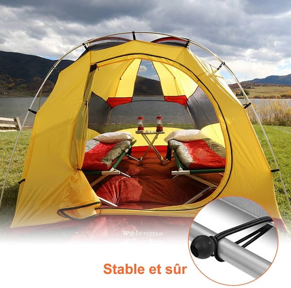 25 stk. Svarte Elastiske Strammere, Presenningsstrammere, Ball Elastisk Strammer