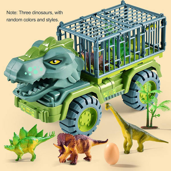 2023 Parhaat Dinosaurusten Rekka Lelut Hirviö Kuljetusrekka Dinosaurushahmoilla & Munilla, Pääsiäis Syntymäpäivälahja Pojalle Tytölle