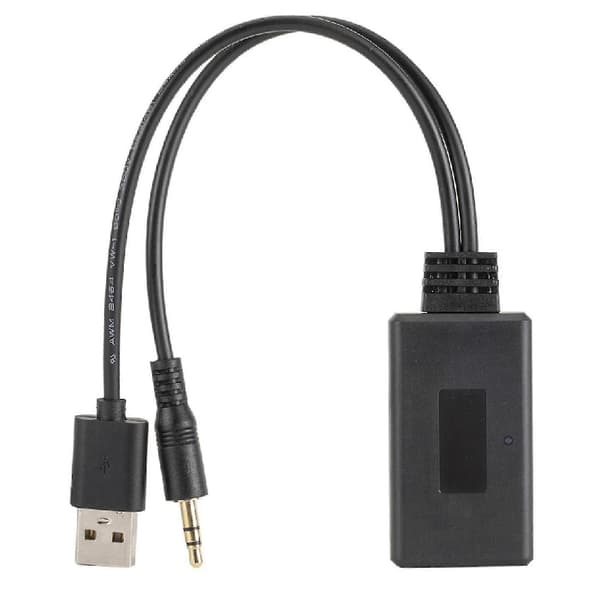 2 stk. Bluetooth Adapter Modul Universal Bil USB Aux 3.5MM Jack Trådløs Bluetooth Håndfri Stereo Audio Musik Adapter