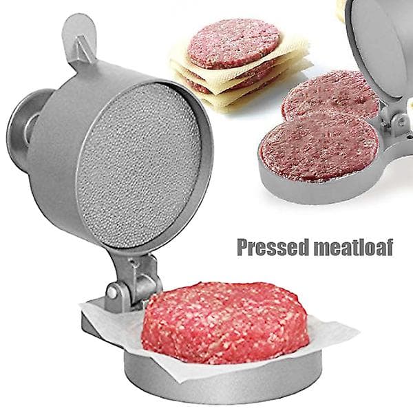 Hamburgerpress Hamburger Patty Maker Kött Aluminiumlegering Non-Stick för Kök
