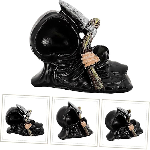 Halloween Ornamenter Halloween Dekorationer Håndværk Skrivebordsdekorationer Akvariedekor Halloween Spøgelse Resin Spøgelse Skulptur Resin Håndværk Statue Have Statue