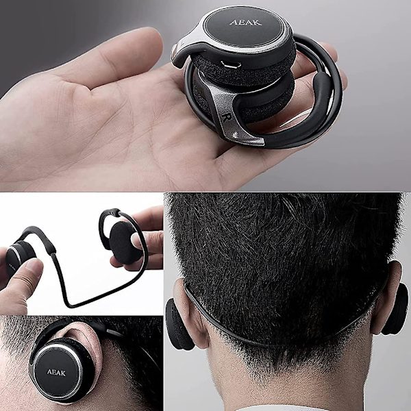 Bluetooth-kuulokkeet urheiluun ja juoksuun, Acsergery Zero Pressure -muotoilu ja taskukokoinen lahja