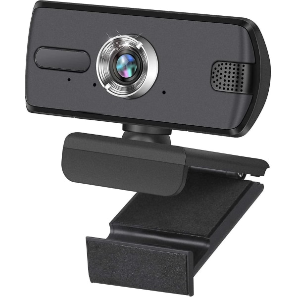 1080p HD-webbkamera för PC med Acsergery-mikrofon, USB webbkamera Ljuskorrigeringspresent