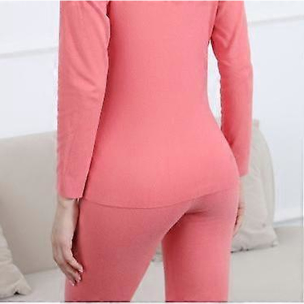 Siden Underställ för Kvinnor | Silke Långkalsonger för Kvinnor | Siden Underställ Red XXL