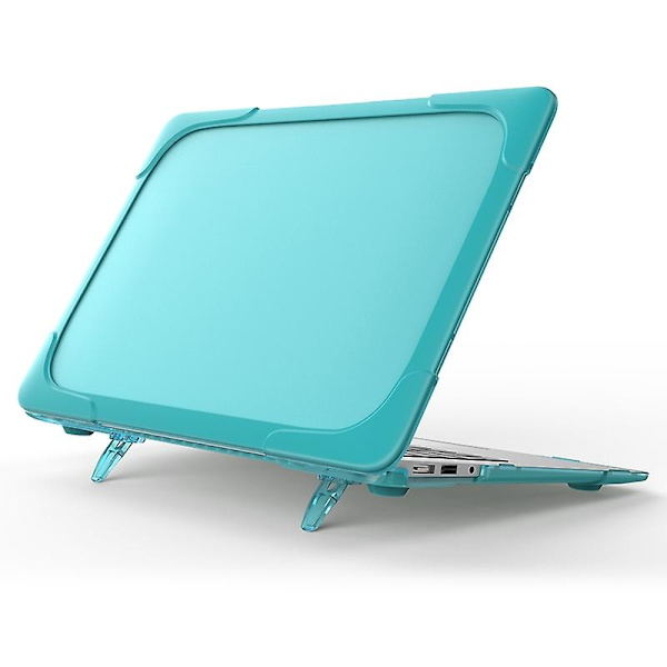 Kova PC Naarmuuntumaton Läppärikotelo MacBook Air 13\" A1466 / A1369 -malleille, Suojaava Kannettavan Tietokoneen Jalustakotelo Baby Blue