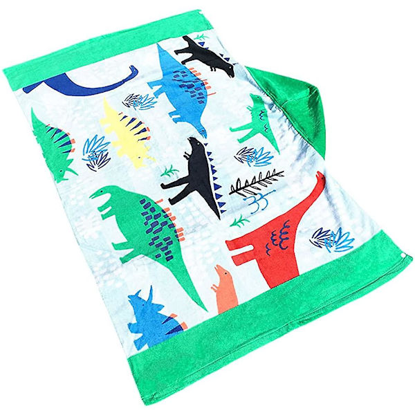 Barn med huva strand badhandduk 100% bomull supermjuk barn handduk simning