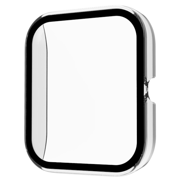 Fullt Dekkende PC-deksel for Haylou Solar LS02, med Klar Skjermbeskytter i Herdet Glass Transparent
