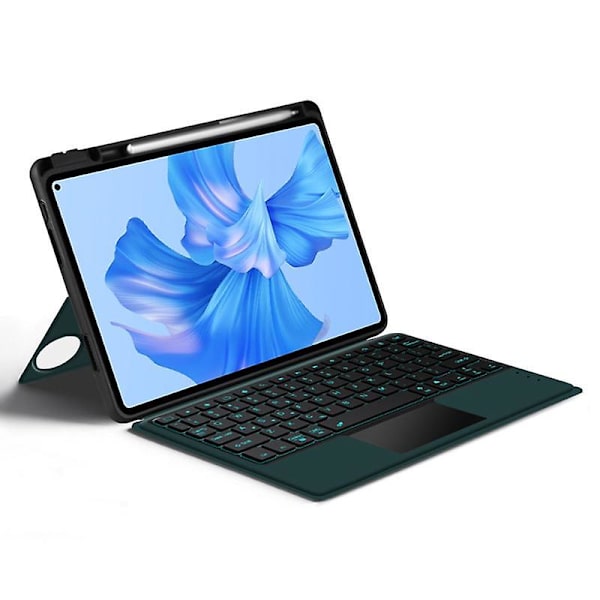 Beskyttende nettbrettveske for Huawei MatePad Pro 11 (2022) Avtakbart Bluetooth-tastatur med berøringsplate