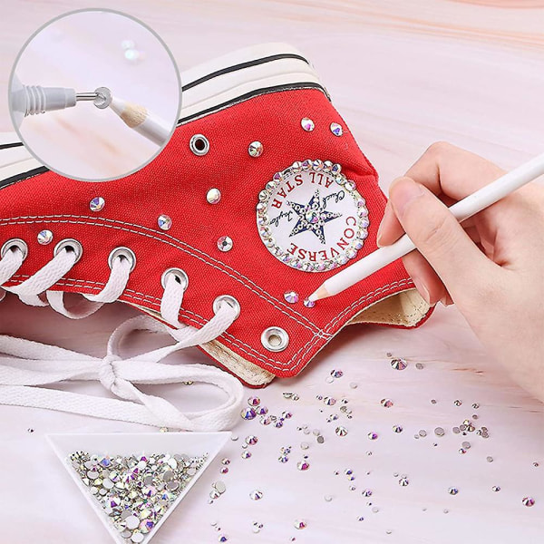 Krystall Rhinestones, flate bakside glasssteiner for neglekunst, DIY-håndverk dark blue