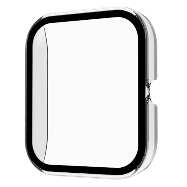 All Around Protective PC Cover För Haylou RS4 Plus LS11, med Härdat Glasskydd Transparent