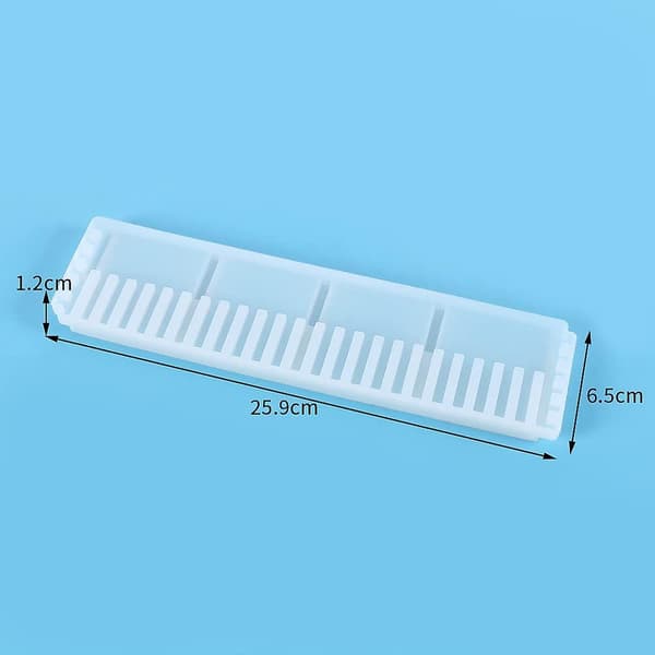 Skuffeinddelere Silikoneform, Epoxy Resin Form, Epoxy Resin Støbning, Epoxy Form, Epoxy