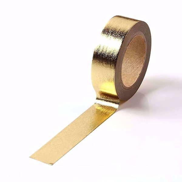 Kiinteä Folio Washi -teippi, Koristeellinen Itsekiinnittyvä Masking Washi -teippi, Graafinen Taideteippi, Washi DIY Graafinen Teippikääre Askartelukoristeluun 5/8\" X 393 I