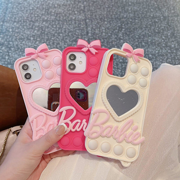 Sopii iPhone 14 -puhelimelle peilisuojakotelolla (b)