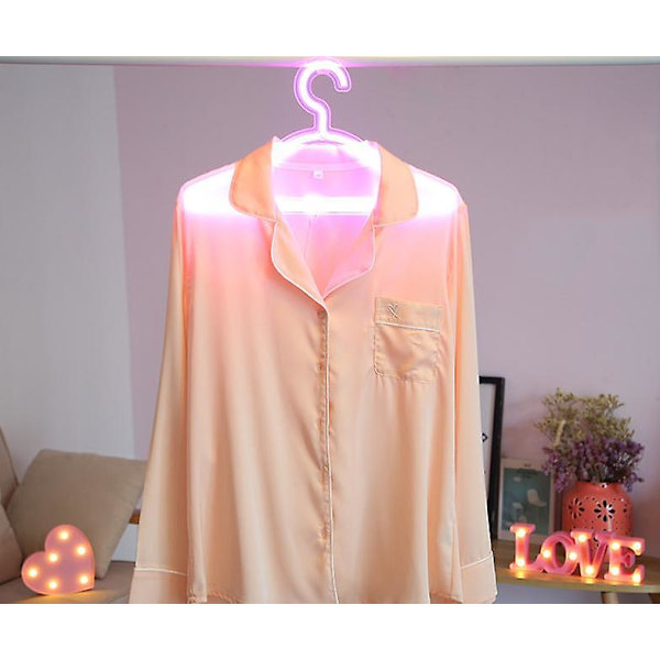 Led-klädhängare Neonljusskylt Sovrum Romantisk Dekoration Pink