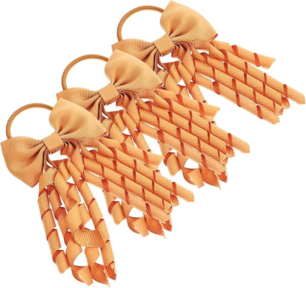 Bågar Hår Bågar Flickor Bågar 3 st Cheerleading Sport Båge För Elastiska Hållare Hår Khaki