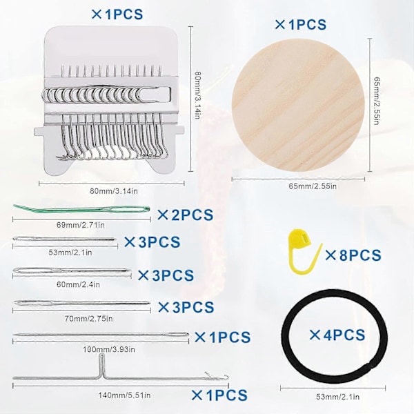 Stickmaskin, Speedweve Vävning Reparation Mini Stickmaskin Liten Stickmaskin Verktyg