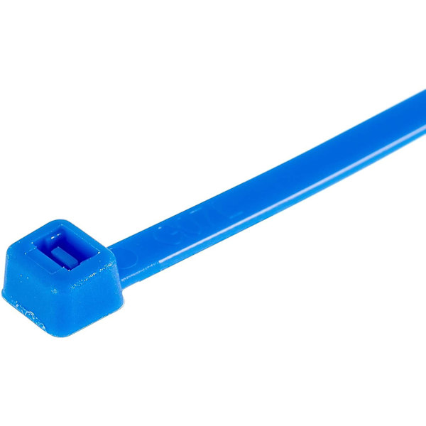 Små Lilla Kabelbinder, 100mm X 2.5mm, Bulkpakke Med 1000, 4\" Premium Nylon Blue 300mmx3.6mm