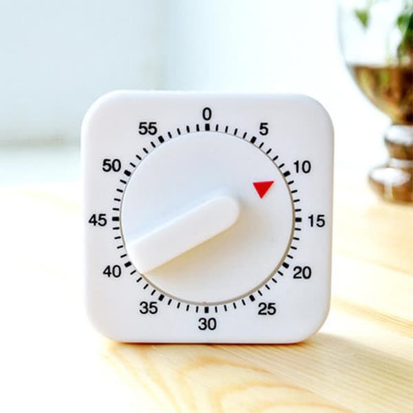 Timere til køkken 60 minutters nedtælling Mekanisk bage-timer Køkkenredskab til madlavning