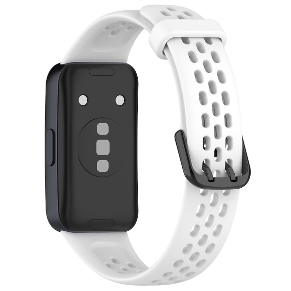 Mjukt silikonband som watch , ersätter klockband för Huawei Band 8 White
