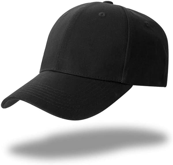 Unisex Kasket Sort - Justerbar