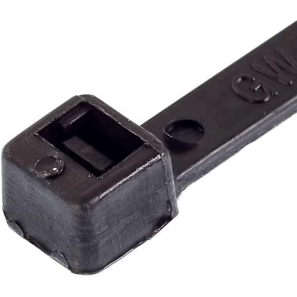 Små Lilla Kabelbinder, 100mm X 2.5mm, Bulkpakke Med 1000, 4\" Premium Nylon Black 150mmx3.6mm