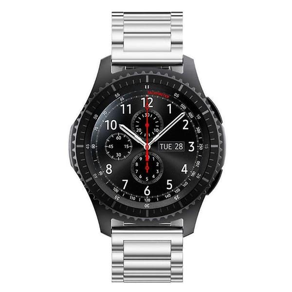 16 mm Quick Release Urrem til Huawei Watch Fit mini/ Watch B3/B6 med Foldespænde Silver