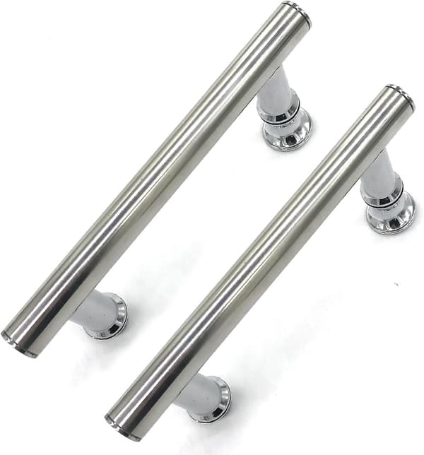 2 stk 145mm (14,5cm) Krom Abs Dusjdørhåndtak, Hull Til Hull