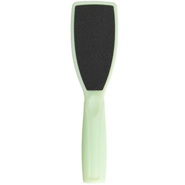 Fotfil Kit Fot Scrubber Fot Rasp Och Dubbelsidig Hälfil Pedikyrverktyg Callus Remover Fan-shaped green (pink OP)