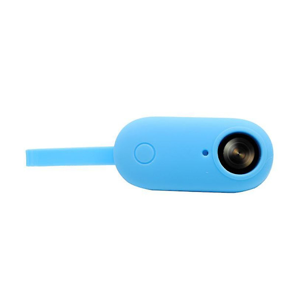 Antifall mjukt silikonfodral för Insta360 GO, bärbart kameraskydd med magnetisk design Blue