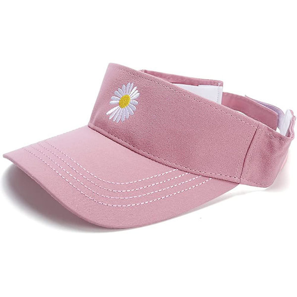 Visor Hat -acsergery Sports Solvisir, Dam Tenniskeps Justerbarhästsvans Baseballkeps Present