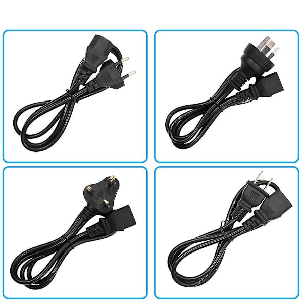 12V 1A 2A 3A 4A 5A 6A 8A 10A AC/DC Adapter Switch Strømforsyning Oplader Til LED Lysstriber CCTV Router 5.5x2.1-2.5mm Hanstik US/UK/EU/AU P