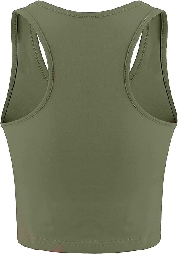 4 kpl Perus treenitoppeja, hihaton racerback-urheilutoppi Style 4 L