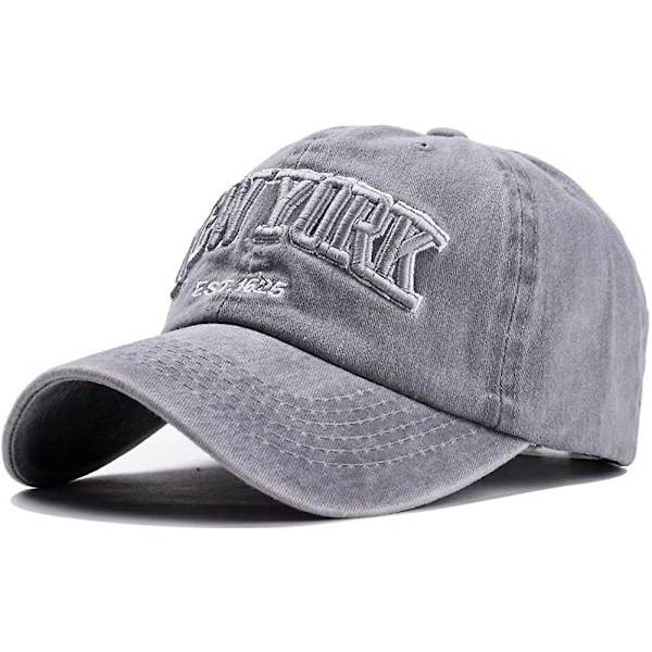 Retro Retro New York Unisex Bomuldshat Hårfjerning Justerbar Udendørs Fritid