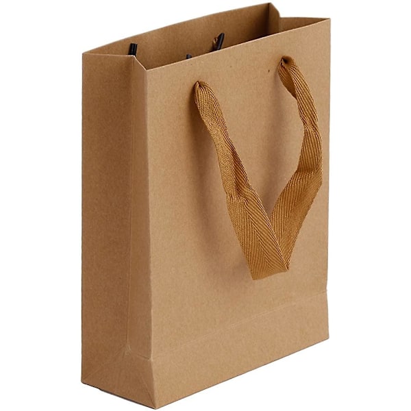 10 Stykker Gaveposer Med Håndtak Gaveposer Kraftpapir Papirposer Papirposer Gave