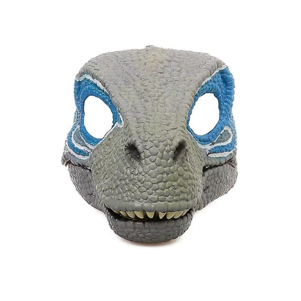 Lasten dinosaurusnaamio, dinosauruslelut avautuvalla liikkuvalla leualla, eläinnaamio blue
