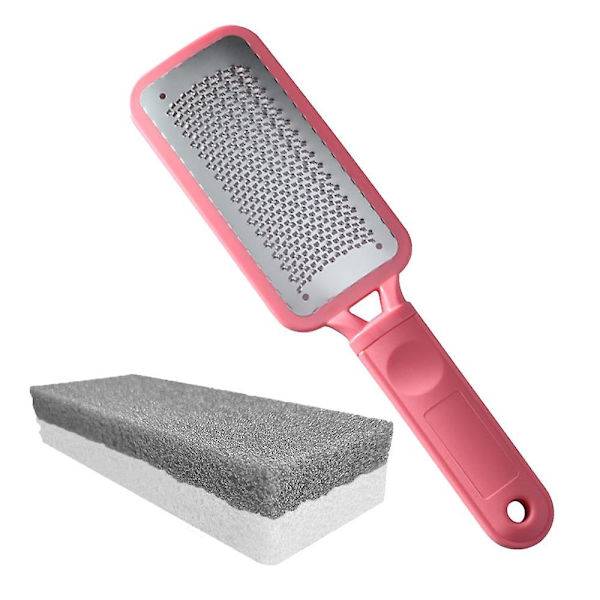 Professionelt Fodpleje Pedicure Sæt Skrubber Fodfil Og 2 I 1 Pimpsten Til Fjernelse Af Hård Hud style 6