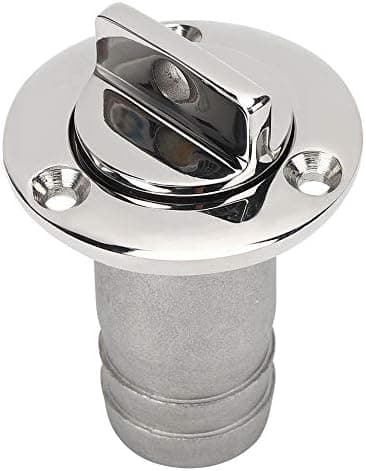 Bundprop, 316 Rustfrit Stål Oval Bundprop Ventilationsstik Fittings Båddele