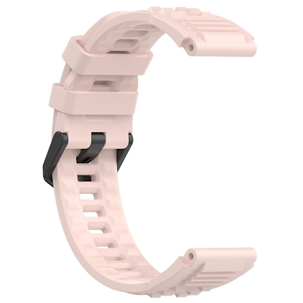 Justerbart silikonarmband för handleden till Huami Amazfit T-rex Ultra A2142 Light Pink