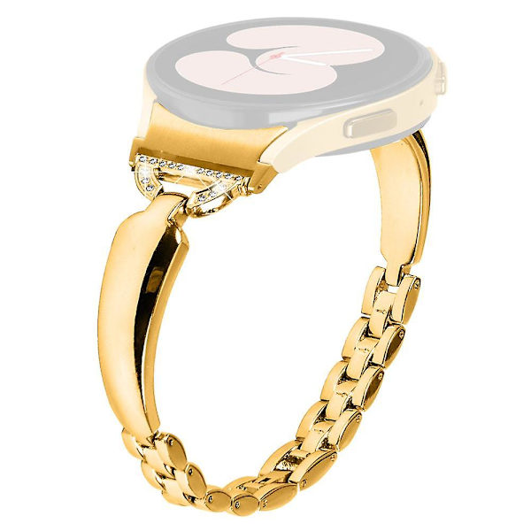 Urrem til Samsung Galaxy Watch6 40mm 44mm/Watch6 Classic 43mm 47mm/Watch 5/Watch4 40mm 44mm Gold
