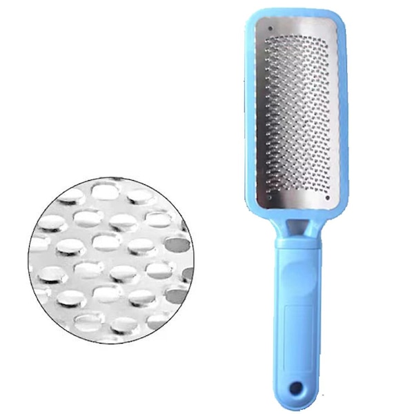 Fotfil Callus Remover, professionell fotfil Pedikyr Kit, kirurgiskt rostfritt stål blue