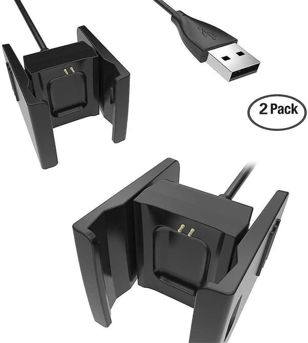 Lader USB Ladekabel For Fitbit Charge 2 Trådløs Aktivitetsmåler - 55cm