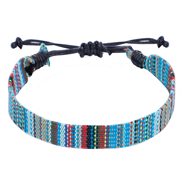 10 st Boho chic kärlek är kärlek anklet Handvävda regnbågsfärgade retro anklet, Handgjorda vänskapsarmband sommar