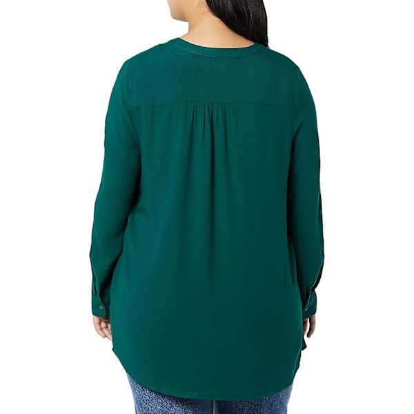 Langermet vevd bluse for kvinner Style 8 M