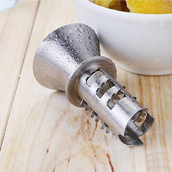 Bedste Redskaber Rustfrit Stål Manuel Citronpresser Saftpresser Rivejern 188 Rustfrit Stål Håndholdt Citruspresser Og Citron Hælder (1)