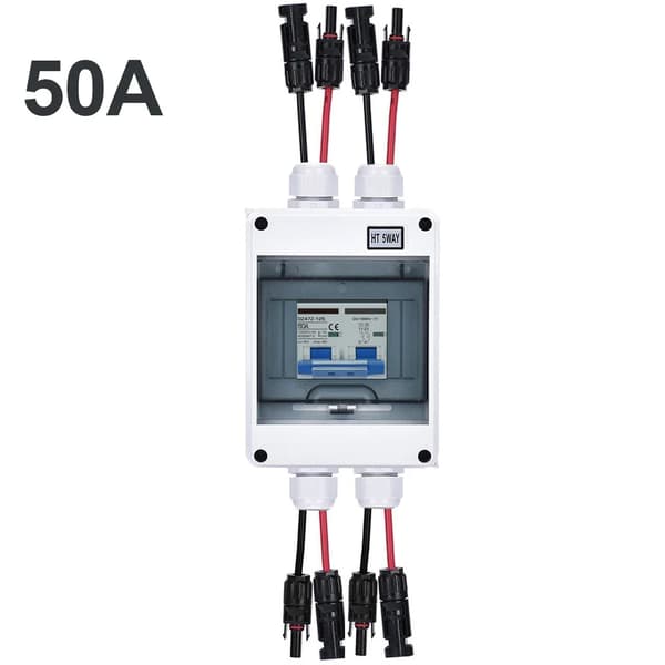 Solcelleafbryder 2-polet 30A Afbryder DC1000V Afbryd IP65 Isolator Kontakt Fotovoltaisk Solcellemodul