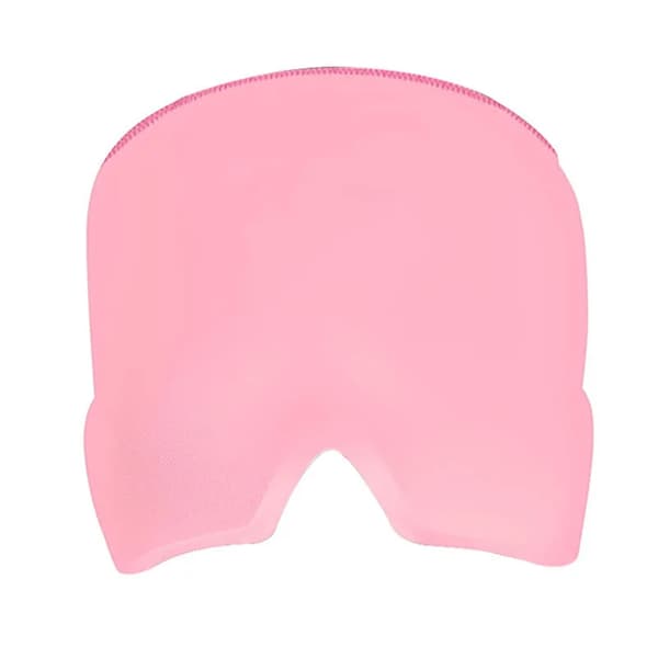Gel Kold Terapi Hætte til Hovedpine, Migræne, Kemoterapi, Bihuler og Nakke, Bærbart Hovedbånd til Smertelindring Massage~00083