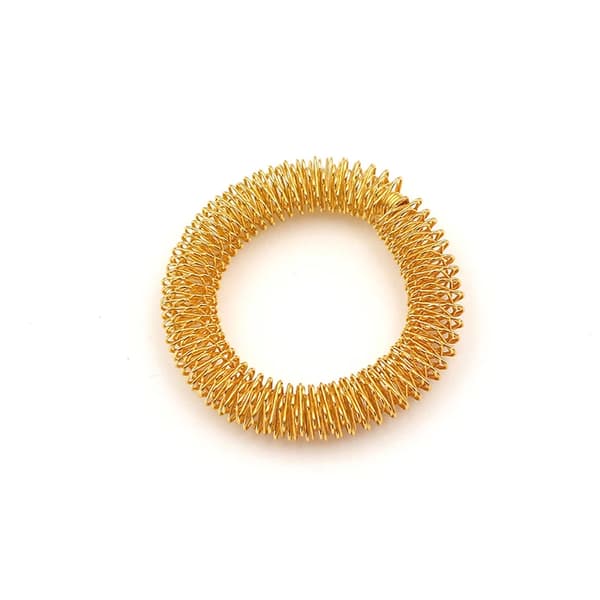 Handledsavslappning Massage Handledsmassage Ring Handarmband Akupunktur Metall Massage Ring för Män Kvinnor Hälsovårdsverktyg~04067