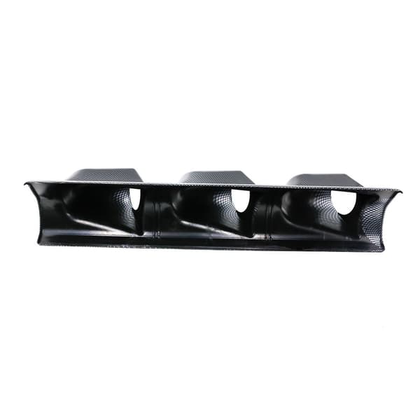 Bilmodifierat instrumentfäste 3 hål kolfiber instrumentsäte 52MM universal A-stolpe racing vänsterstyrd instrumentbräda