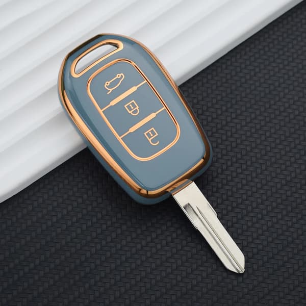 TPU Nøgleetui til Dacia Sandero Stepway Logan Duster til Renault Duster Dokker Logan Stepway Clio 5 SS2 Renault TWingo Cover